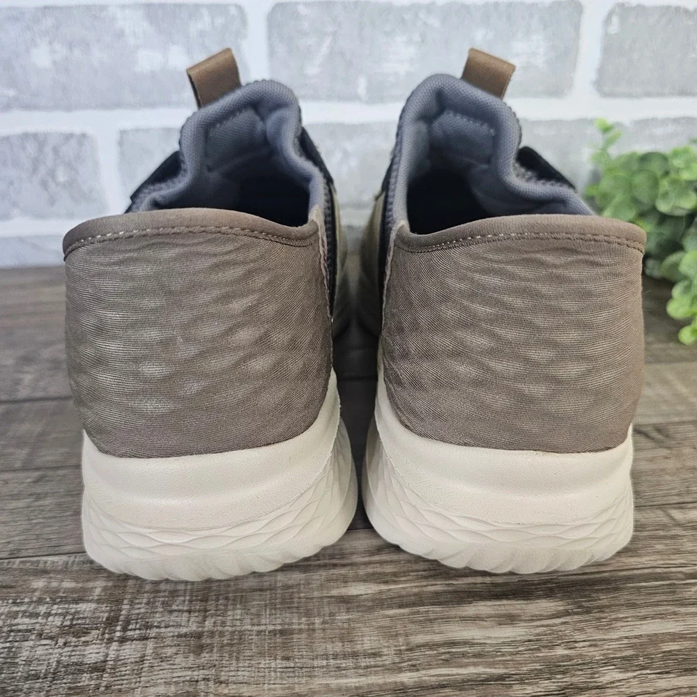 Skechers Slip-ins Royce Ocon Men's 8.5 Taupe Comfort Walking Sneakers 210811